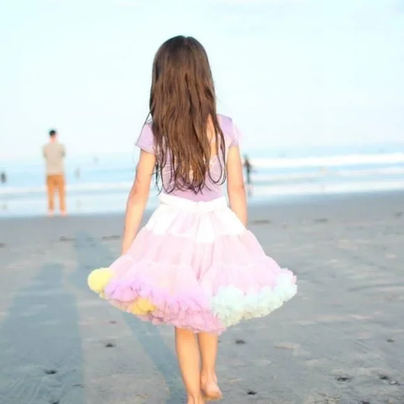 Bundle of 4 tulle ruffly skirts and one tiny ruffly tank top - Picture 16 of 16